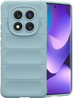 Imoshion EasyGrip Backcover voor de Xiaomi Redmi Note 15 (5G) - Lichtblauw