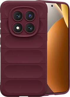 Imoshion EasyGrip Backcover voor de Xiaomi Redmi Note 15 Pro (5G) - Aubergine Paars