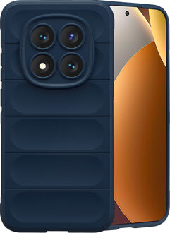 Imoshion EasyGrip Backcover voor de Xiaomi Redmi Note 15 Pro (5G) - Donkerblauw