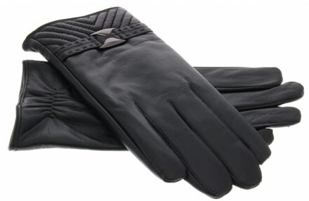 Imoshion Echt lederen touchscreen handschoenen met bandje en stiksel - Maat XXL