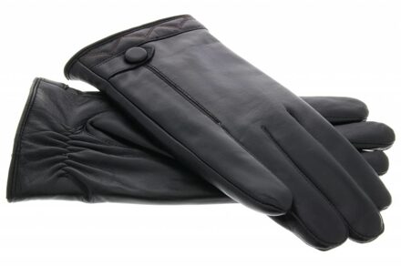 Imoshion Echt lederen touchscreen handschoenen met knoop - Maat XL