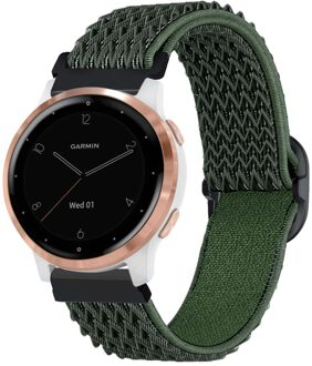 Imoshion Elastisch nylonbandje - Universeel 18 mm aansluiting - Donkergroen - One size