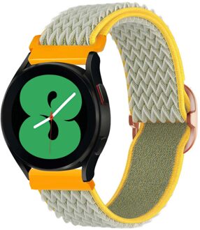 Imoshion Elastisch nylonbandje - Universeel 20 mm aansluiting - Green & Yellow Groen - One size