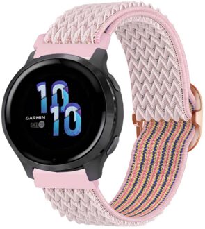 Imoshion Elastisch nylonbandje - Universeel 22 mm aansluiting - Roze - One size