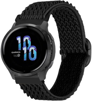 Imoshion Elastisch nylonbandje - Universeel 22 mm aansluiting - Zwart - One size