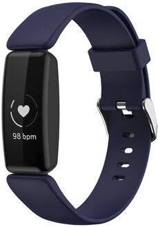 Imoshion Fitbit Inspire 2 bandje - iMoshion Siliconen Activity tracker bandje - Donkerblauw