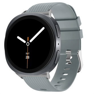 Imoshion Flexibel Siliconen bandje voor de Samsung Galaxy Watch 8 (Classic) - 40 / 44 / 46mm - Grijs