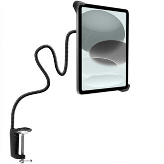 Imoshion Flexibele tablethouder bureau - inclusief telefoonhouder - Zwart - 12.9