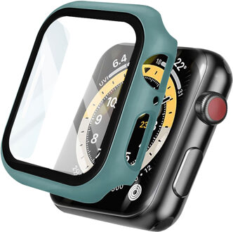 Imoshion Full Cover Hardcase voor de Apple Watch 7 / 8 / 9 - 41 mm - Donkergroen