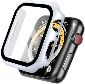 Imoshion Full Cover Hardcase voor de Apple Watch 7 / 8 / 9 - 41 mm - Zilver
