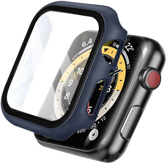 Imoshion Full Cover Hardcase voor de Apple Watch 7 / 8 / 9 - 45 mm - Donkerblauw