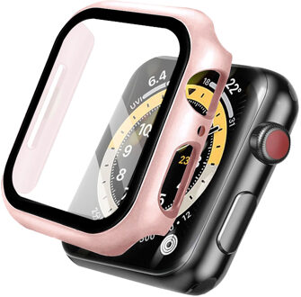 Imoshion Full Cover Hardcase voor de Apple Watch 7 / 8 / 9 - 45 mm - Rosé Goud