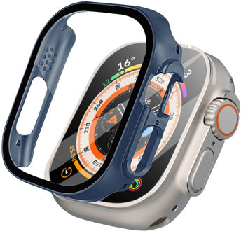 Imoshion Full Cover Hardcase voor de Apple Watch Ultra / Ultra 2 / Ultra 3 - 49 mm - Donkerblauw