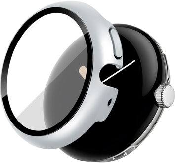 Imoshion Full Cover Hardcase voor de Google Pixel Watch 3 / 4 (45 mm) - Zilver - 45 mm