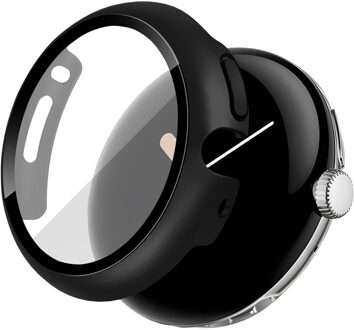 Imoshion Full Cover Hardcase voor de Google Pixel Watch 3 / 4 (45 mm) - Zwart - 45 mm