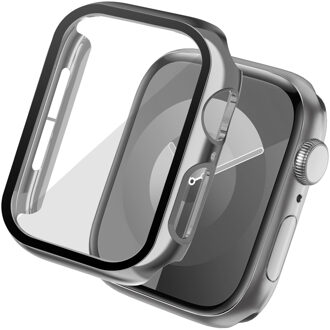 Imoshion Full Cover Shiny Hardcase voor de Apple Watch Series 4 / 5 / 6 / SE - 40 mm - Zilver