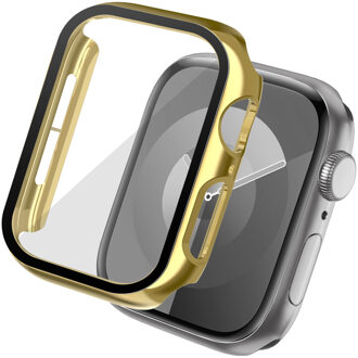Imoshion Full Cover Shiny Hardcase voor de Apple Watch Series 4 / 5 / 6 / SE - 44 mm - Goud