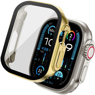 Imoshion Full Cover Shiny Hardcase voor de Apple Watch Ultra / Ultra 2 / Ultra 3 - 49 mm - Goud