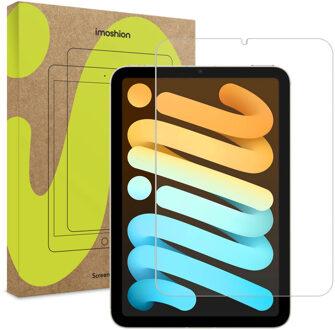 Imoshion Gehard glas screenprotector voor de Apple iPad Mini 7 (2024) / iPad Mini 6 (2021) Transparant