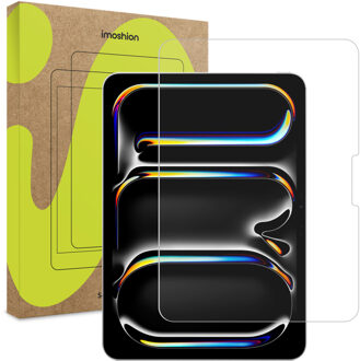 Imoshion Gehard glas screenprotector voor de Apple iPad Pro 11 (2025) M5 / (2024) M4 Transparant