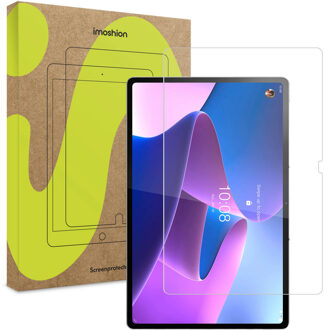 Imoshion Gehard glas screenprotector voor de Lenovo Tab P12 Transparant