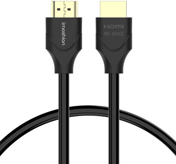 Imoshion HDMI naar HDMI 2.1 kabel - 1,5 meter Zwart - One size