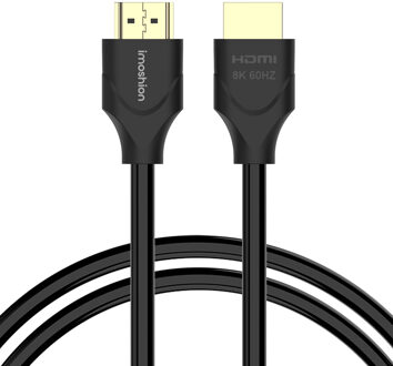 Imoshion HDMI naar HDMI 2.1 kabel - 3 meter Zwart - One size