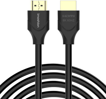 Imoshion HDMI naar HDMI 2.1 kabel - 5 meter Zwart - One size