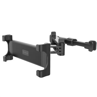 Imoshion Hoofdsteun auto tablethouder met verstelbare arm Zwart - One size