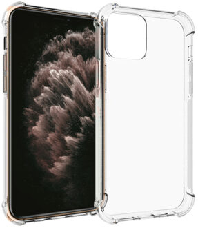 Imoshion iPhone 12 hoesje - iPhone 12 Pro hoesje - iPhone 12 case - hoesje iPhone 12 - hoesje iPhone 12 Pro - iPhone 12 Pro case - Siliconen hoesje - Transparant - iMoshion Shockproof Case