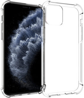 Imoshion iPhone 12 Pro Max hoesje - iPhone 12 Pro Max case - hoesje iPhone 12 Pro Max - Siliconen hoesje - Transparant - iMoshion Shockproof Case