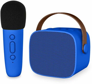 Imoshion Kids Karaoke Set - Speaker en microfoon - Cobalt Blue Blauw - One size