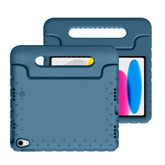 Imoshion Kidsproof Backcover met handvat voor de Apple iPad 11 (2025) 11 inch A16 / iPad 10 (2022) 10.9 inch - Donkerblauw