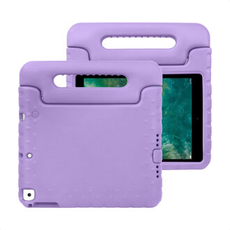 Imoshion Kidsproof Backcover met handvat voor de Apple iPad 6 (2018) 9.7 inch / iPad 5 (2017) 9.7 inch - Lila Paars