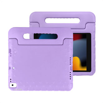 Imoshion Kidsproof Backcover met handvat voor de Apple iPad 9 (2021) 10.2 inch / iPad 8 (2020) 10.2 inch / iPad 7 (2019) 10.2 inch - Lila