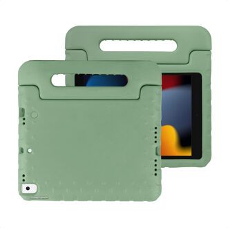 Imoshion Kidsproof Backcover met handvat voor de Apple iPad 9 (2021) 10.2 inch / iPad 8 (2020) 10.2 inch / iPad 7 (2019) 10.2 inch - Olive Green Olijfgroen
