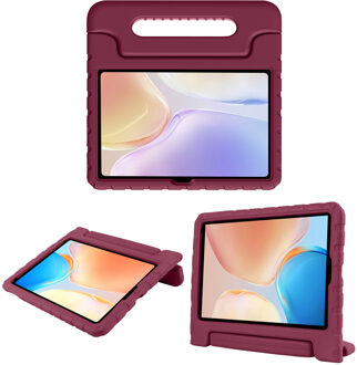 Imoshion Kidsproof Backcover met handvat voor de Apple iPad 9 (2021) 10.2 inch / iPad 8 (2020) 10.2 inch / iPad 7 (2019) 10.2 inch - Velvet Plum Donkerrood