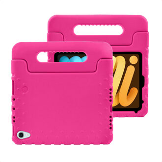 Imoshion Kidsproof Backcover met handvat voor de Apple iPad Mini 7 (2024) / iPad Mini 6 (2021) - Roze - 8.3