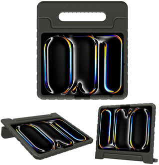 Imoshion Kidsproof Backcover met handvat voor de Apple iPad Pro 13 (2025) M5 / (2024) M4 - Zwart