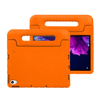 Imoshion Kidsproof Backcover met handvat voor de Lenovo Tab P11 / P11 Plus - Oranje - 11