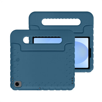 Imoshion Kidsproof Backcover met handvat voor de Samsung Galaxy Tab A11 / A9 8.7 inch - Donkerblauw