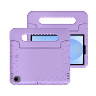 Imoshion Kidsproof Backcover met handvat voor de Samsung Galaxy Tab A11 / A9 8.7 inch - Lila Paars