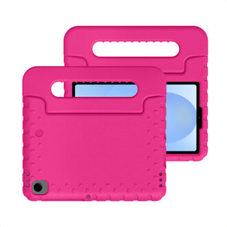 Imoshion Kidsproof Backcover met handvat voor de Samsung Galaxy Tab A11 / A9 8.7 inch - Roze