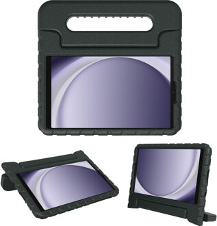 Imoshion Kidsproof Backcover met handvat voor de Samsung Galaxy Tab A11 / A9 8.7 inch - Zwart