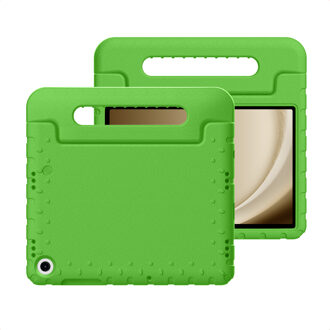 Imoshion Kidsproof Backcover met handvat voor de Samsung Galaxy Tab A11 Plus / A9 Plus - Groen - 11