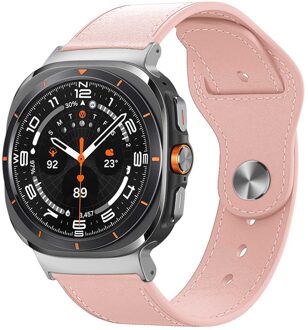 Imoshion Lederen bandje voor de Samsung Galaxy Watch Ultra (2024/2025) - Roze - One size