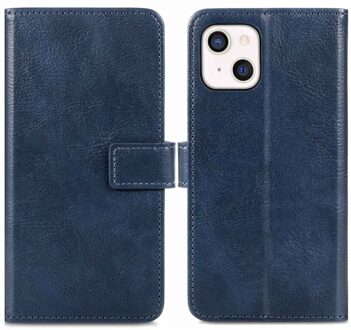 Imoshion Luxe Bookcase Apple iPhone 13 Mini - Donkerblauw