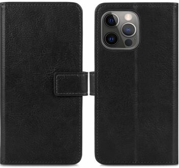 Imoshion Luxe Bookcase Apple iPhone 13 Pro Max - Zwart