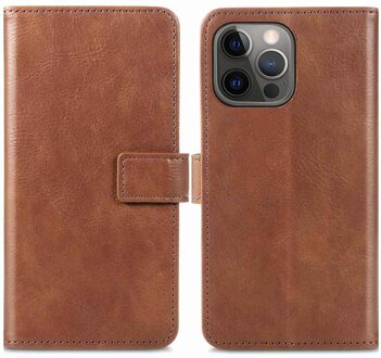 Imoshion Luxe Bookcase voor de Apple iPhone 13 Pro Max - Bruin