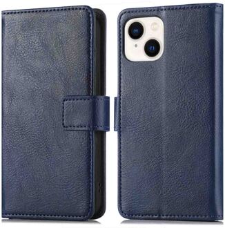 Imoshion Luxe Bookcase voor de Apple iPhone 14 / 13 - Donkerblauw